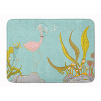 "Caroline's Treasures Flamingo Underwater #2 Floor Mat, 19"" x 27"", Multicolor"
