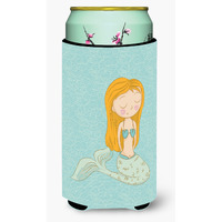 "Caroline's Treasures Mermaid Decorative Can Hugger, Tall Boy, Multicolor"