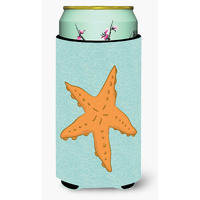 "Caroline's Treasures Starfish Decorative Can Hugger, Tall Boy, Multicolor"