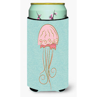 "Caroline's Treasures Jelly Fish Decorative Can Hugger, Tall Boy, Multicolor"