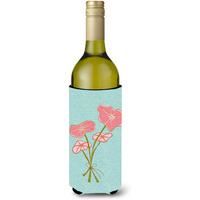 "Caroline's Treasures Bunch of Flowers Decorative Bottle Hugger, 750 ml, Multicolor"
