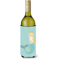 "Caroline's Treasures Neptune Merman Decorative Bottle Hugger, 750 ml, Multicolor"