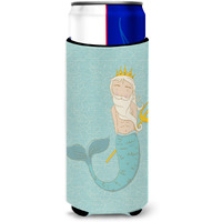 "Caroline's Treasures Neptune Merman Decorative Can Hugger, Slim, Multicolor"