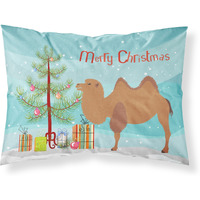 "Caroline's Treasures Bactrian Camel Christmas Pillowcase, Standard, Multicolor"