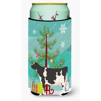 "Caroline's Treasures Holstein Cow Christmas Decorative Can Hugger, Tall, Multicolor"
