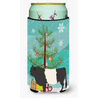 "Caroline's Treasures Belted Galloway Cow Christmas Decorative Can Hugger, Tall, Multicolor"