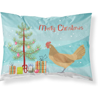 "Caroline's Treasures Frisian Friesian Chicken Christmas Pillowcase, Standard, Multicolor"
