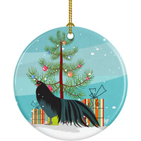 Caroline's Treasures Sumatra Chicken Christmas Ceramic Ornament
