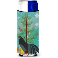 "Caroline's Treasures Sumatra Chicken Christmas Decorative Can Hugger, Slim, Multicolor"