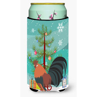 "Caroline's Treasures Dutch Bantam Chicken Christmas Decorative Can Hugger, Tall, Multicolor"