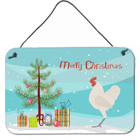"Caroline's Treasures German Langshan Chicken Christmas Metal Print, 8"" x 12"""