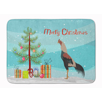 "Caroline's Treasures Kulang Chicken Christmas Floor Mat, 19"" x 27"", Multicolor"