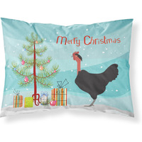 "Caroline's Treasures Naked Neck Chicken Christmas Pillowcase, Standard, Multicolor"