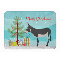 "Caroline's Treasures American Mammoth Jack Donkey Christmas Floor Mat, 19"" x 27"", Multicolor"