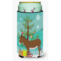 "Caroline's Treasures Cotentin Donkey Christmas Decorative Can Hugger, Tall, Multicolor"