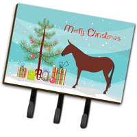 "Caroline's Treasures Hinny Horse Donkey Christmas Wall Hook, Triple"