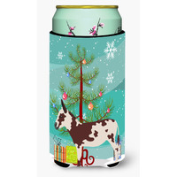 "Caroline's Treasures American Spotted Donkey Christmas Decorative Can Hugger, Tall, Multicolor"