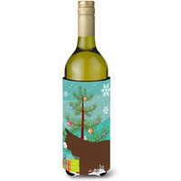 "Caroline's Treasures Poitou Poitevin Donkey Christmas Decorative Bottle Hugger, 750ml, Multicolor"