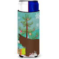 "Caroline's Treasures Poitou Poitevin Donkey Christmas Decorative Can Hugger, Slim, Multicolor"