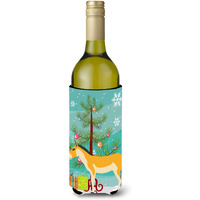 "Caroline's Treasures Turkmenian Kulan Donkey Christmas Decorative Bottle Hugger, 750ml, Multicolor"