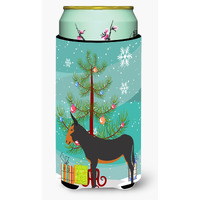 "Caroline's Treasures Catalan Donkey Christmas Decorative Can Hugger, Tall, Multicolor"