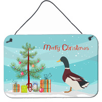 "Caroline's Treasures Rouen Duck Christmas Metal Print, 8"" x 12"""