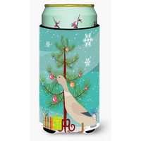 "Caroline's Treasures West Harlequin Duck Christmas Decorative Can Hugger, Tall, Multicolor"