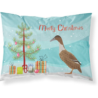 "Caroline's Treasures Dutch Hook Bill Duck Christmas Pillowcase, Standard, Multicolor"