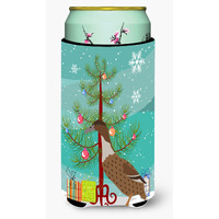 "Caroline's Treasures Dutch Hook Bill Duck Christmas Decorative Can Hugger, Tall, Multicolor"