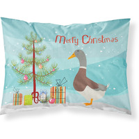 "Caroline's Treasures Saxony Sachsenente Duck Christmas Pillowcase, Standard, Multicolor"