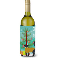 "Caroline's Treasures Yellow-Throated Marten Christmas Decorative Bottle Hugger, 750ml, Multicolor"