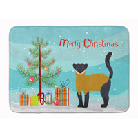 "Caroline's Treasures Yellow-Throated Marten Christmas Floor Mat, 19"" x 27"", Multicolor"