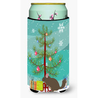 "Caroline's Treasures Chinchilla Christmas Decorative Can Hugger, Tall, Multicolor"