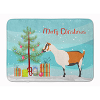 "Caroline's Treasures Alpine Goat Christmas Floor Mat, 19"" x 27"", Multicolor"