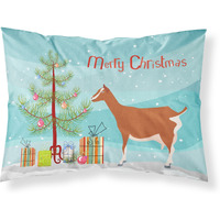 "Caroline's Treasures Toggenburger Goat Christmas Pillowcase, Standard, Multicolor"