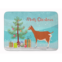 "Caroline's Treasures Toggenburger Goat Christmas Floor Mat, 19"" x 27"", Multicolor"