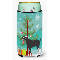 "Caroline's Treasures Black Bengal Goat Christmas Decorative Can Hugger, Tall, Multicolor"