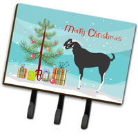 "Caroline's Treasures Black Bengal Goat Christmas Wall Hook, Triple"