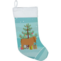 "Caroline's Treasures American Lamancha Goat christmas-stockings, Multicolor"