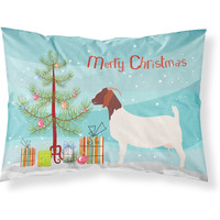 "Caroline's Treasures Boer Goat Christmas Pillowcase, Standard, Multicolor"