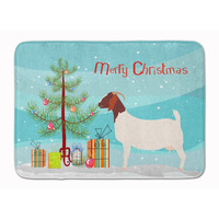 "Caroline's Treasures Boer Goat Christmas Floor Mat, 19"" x 27"", Multicolor"