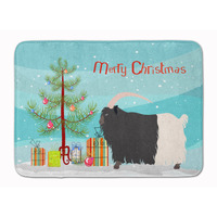 "Caroline's Treasures Welsh Black-Necked Goat Christmas Floor Mat, 19"" x 27"", Multicolor"