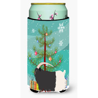 "Caroline's Treasures Welsh Black-Necked Goat Christmas Decorative Can Hugger, Tall, Multicolor"