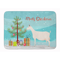 "Caroline's Treasures Saanen Goat Christmas Floor Mat, 19"" x 27"", Multicolor"
