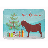 "Caroline's Treasures Kalahari Red Goat Christmas Floor Mat, 19"" x 27"", Multicolor"