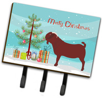 "Caroline's Treasures Kalahari Red Goat Christmas Wall Hook, Triple"