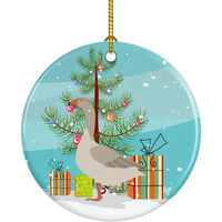 Caroline's Treasures Steinbacher Goose Christmas Ceramic Ornament