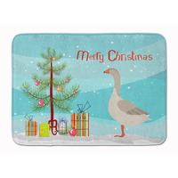 "Caroline's Treasures Steinbacher Goose Christmas Floor Mat, 19"" x 27"", Multicolor"