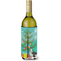 "Caroline's Treasures West of England Goose Christmas Decorative Bottle Hugger, 750ml, Multicolor"
