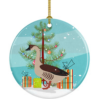 Caroline's Treasures Chinese Goose Christmas Ceramic Ornament